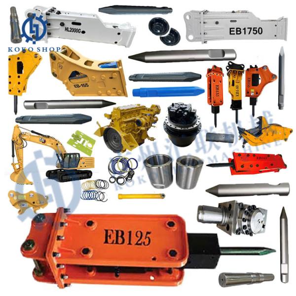 Excavator Spare Parts Hydraulic Hammer Breaker for MKB900N MKB1100 MKB1200