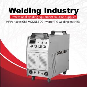 China HF Pluse Stick TIG MMA Welder IGBT DC Inverter Portable TIG Welder TIG500IJ factory
