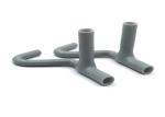 OEM No Toxic Flex Automotive Silicone Hoses Widely Operative Temperature