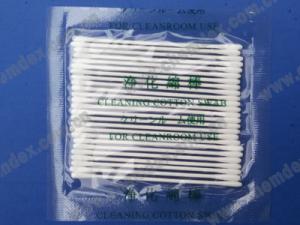 China CS15-002 (Huby 340 BB-002) Cleanroom Cotton Swabs/paper handle cleanroom swab/cotton cleaning swab/huby340 cleaning swab factory