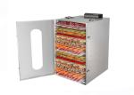 commercial stainless steel material fruits/vegetables dehydrator machine for