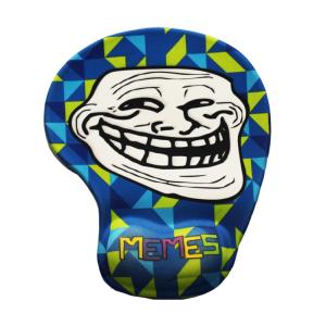 China WMP-049 Non Slip Rubber Material Cartoon Gel Wrist Rest Cute Custom Mouse Pads factory