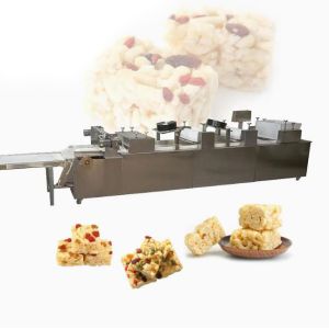 Large capacity Peanut / rice / sesame Bar Making Machine SUS304 Material