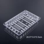 Rectangle Pet Plastic Blister Tray Fruit Food Packaging