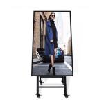 Network Portable Rotation Gear Electronic Advertising Display Screens Remote