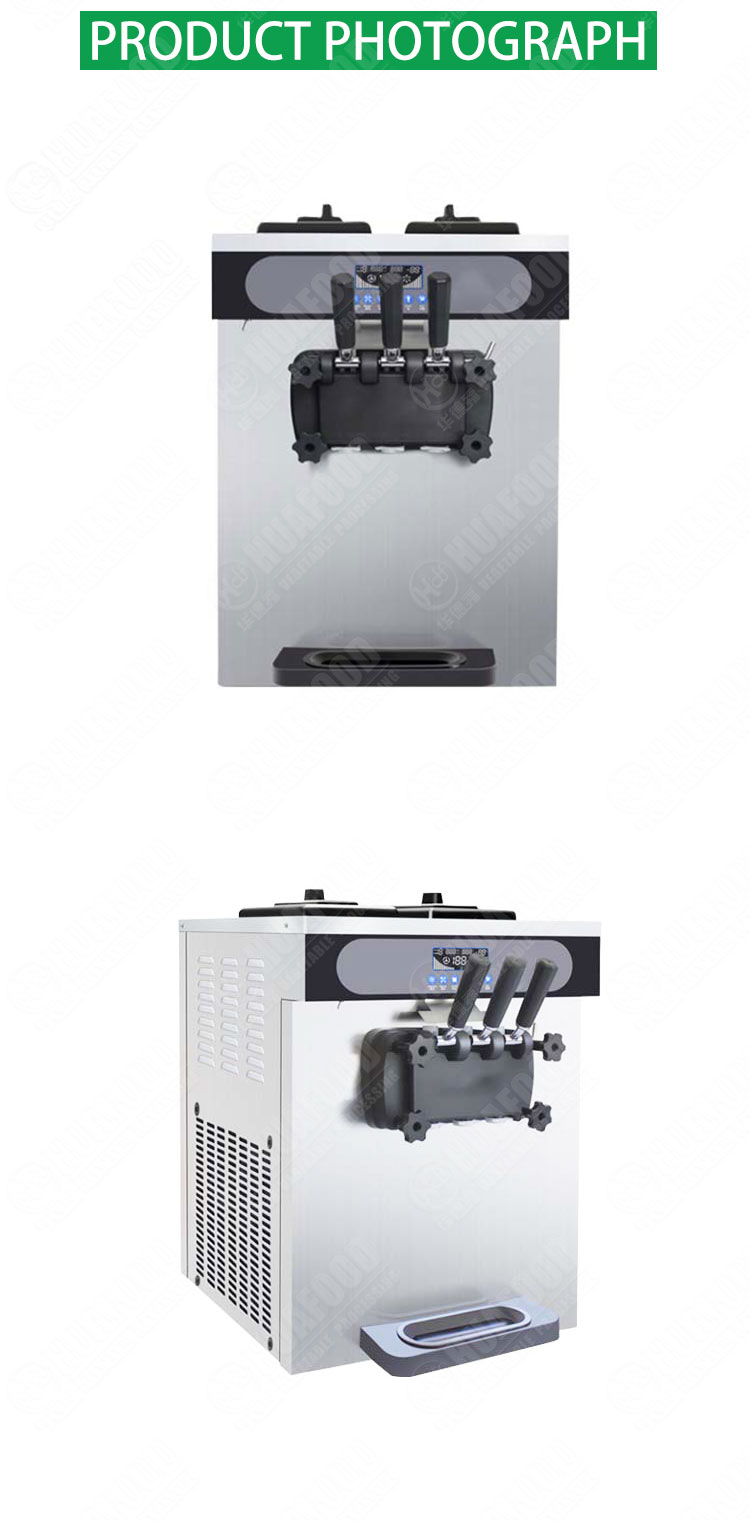 Serve Ice Cream Machine Three Flavors Automatic Soft Ice Cream Vending Machine Soft Ice Cream Machine Price