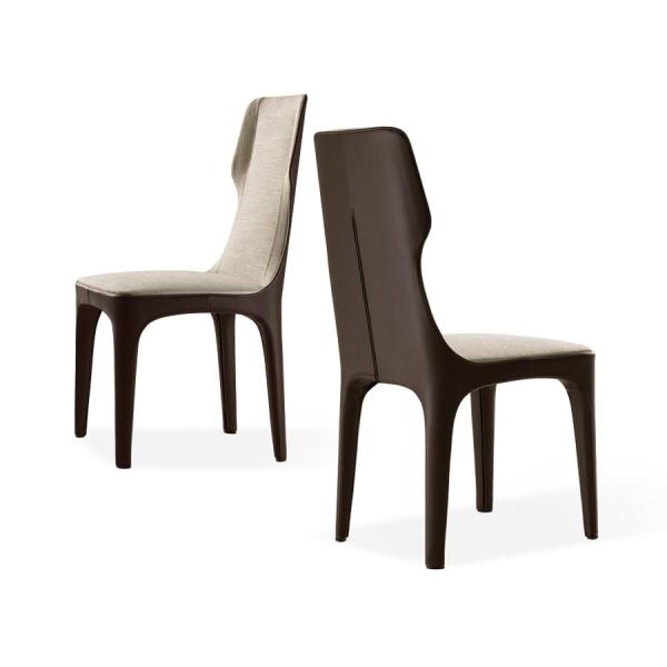 Unmistakable Style Giorgetti Tiche Fiberglass Dining Chair Structural Steel
