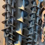 Easy Operation Screw Conveyor Heavy-Duty Manganese Steel Spiral Conveyor Blade