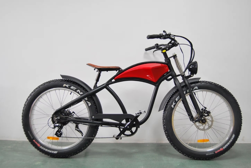 Hot Sale 26"*4.0 Fat Tire Ebike 7 Speed Electric City Bike 48V 500W 750W 1000W Optional Electric Bike For Adults