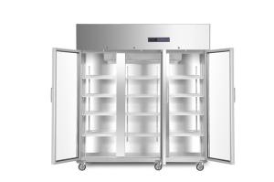 China Real Forced Air Cooling Biomedical Pharmaceutical Refrigerator 304 Stainless Steel 1500L Capacity factory