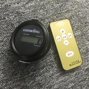 China LONKING Excavator Cab Interior LG6070 / LG6125 / LG150 / LG6225E Remote Hour Meter factory
