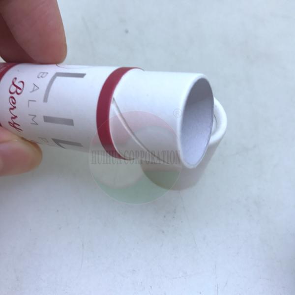 Recycled Cardboard Lipstick Packaging Tube Cosmetic Empty Kraft Paper Lipstick Tubes
