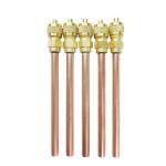 Metal Brass Cold Storage Parts Refrigeration Filling Valves For Control Flow