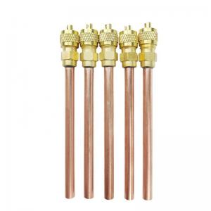 China Metal Brass Cold Storage Parts Refrigeration Filling Valves For Control Flow on sale
