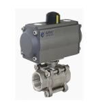 Stainless Steel Fixed Ball Valve 2 Way 3PC Ss Mini Electric Ball Valve