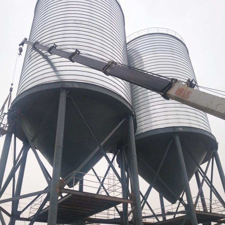 Low maintenance costs Spiral silo