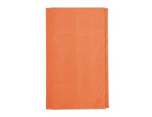 China Orange - Disposable Plastic Table Cover Waterproof 54 x 108&quot; Square Table Cloth for Square Tables factory