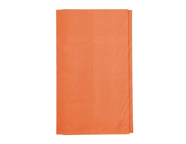 Orange - Disposable Plastic Table Cover Waterproof 54 x 108" Square Table Cloth