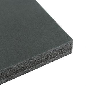 China Planchas De Espuma De Polietileno LDPE Thermal Black Fireproof Sound Insulation Polyolefin foam Insulation Sheet factory
