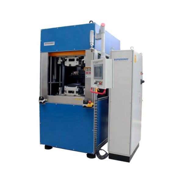 Horizontal Servo Hot Plate Welding Machine with 6000W Rated Capacity 380V Voltage and 15A Current for Plastic Welding