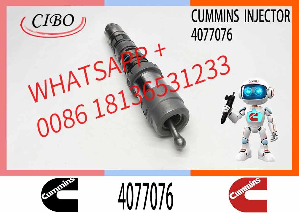 4902827 Fuel Injector 4077076 4062090 for Cummins QSK23 QSK60 Engine