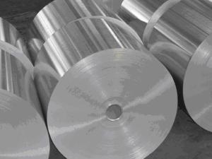 China Alloy 8079 Bare Aluminum Foil Roll For Laminated / Soft Packaging Class B Wettability factory