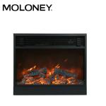 28inch Wood Mantel Fireplace Home Decoration Traditional Orange Flame