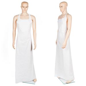 China Household Lab Operating Gown Aprons , CPE Isolation Gowns factory
