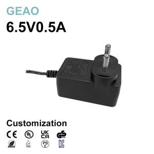 China 6.5v 0.5a Wall Mount Power Adapters For Monitoring Nintendo Switch Single Color Neon Nail Lamp factory