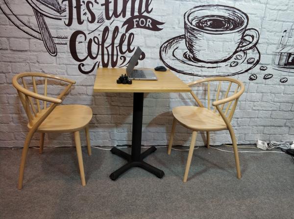 Airport Dining Room Table Base / Cross Table Base Round Column Powder Coat