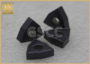 China Stainless Steel Cutting Tungsten Carbide Inserts With PVD / CVD Coated factory