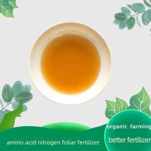 China Liquid Organic Nitrogen Fertilizer 1000L/Drum NPK 2-0-0 Ca5% Organic Calcium Nitrogen factory