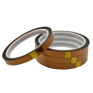 China Polyimide Film Silicone Adhesive Anti-static Level 10^6-10^9 ESD Kapton Tape factory