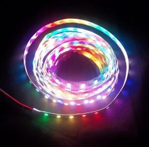 China 144leds/m SMD5050 pixel RGB digital led strip lights factory
