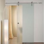 Inner Tempered Glass Door Frosted OEM High Strengthen Sound Proof