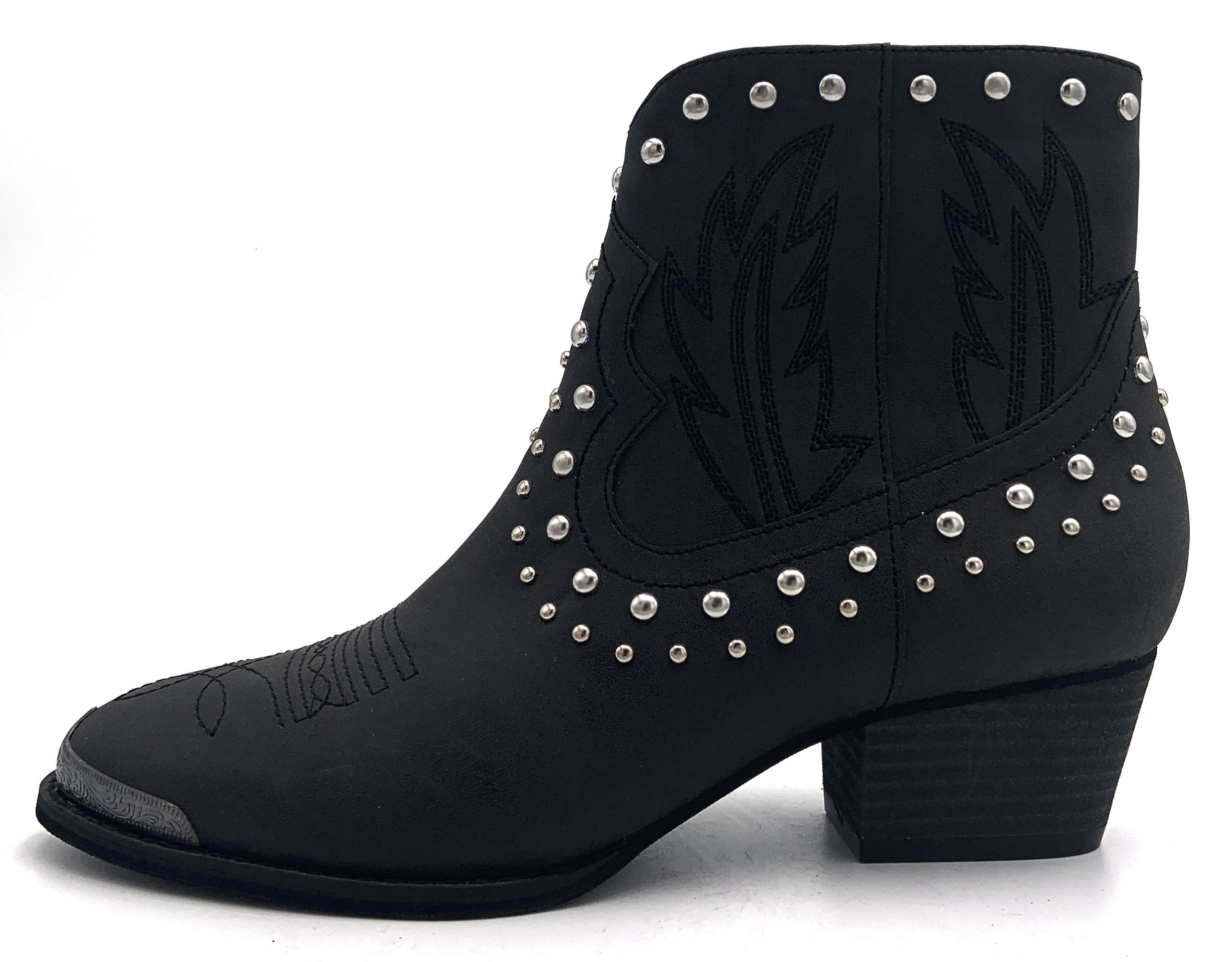 Comfortable Autumn Women Shoe Boots Mid Calf Length With Rubber Outsole