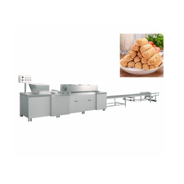 China Rice Ball Candy Production Line / Puffing Rice Cereal Bar Forming Machine factory