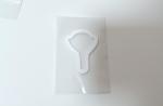 Plastic Rubber Clothing Heat Transfer Labels 3D Molded Silicone