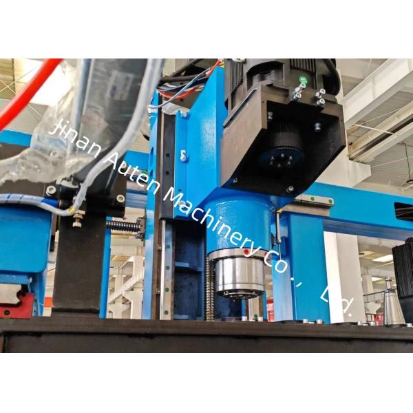 2 KW Servo Motor Drilling Infeed CNC H-Beam Drilling Shearing And Tapping Machine Line 500×500mm Size