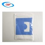Disposable Sterile Surgical Drapes Adhesive Fenestrated Drape With Hole
