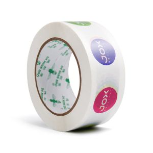 Logo Text Graphics Custom Printed Duct Tape BOPP Film Printed Tape Roll