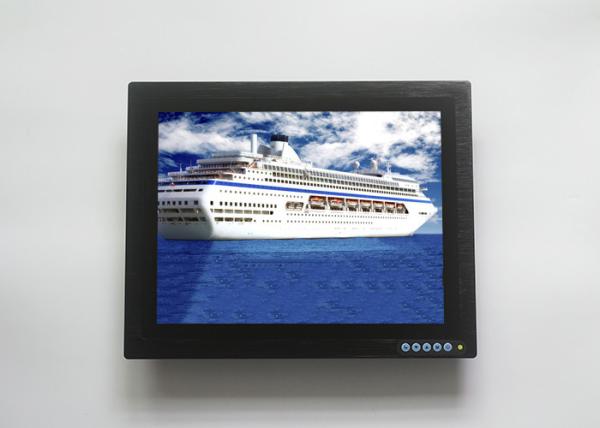 China Anti Glare Touch Screen Display Monitor , Waterproof LCD Monitor For Vessel Surveillance factory