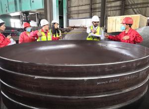 China ASME 1000MM Stainless Steel Dish Head factory