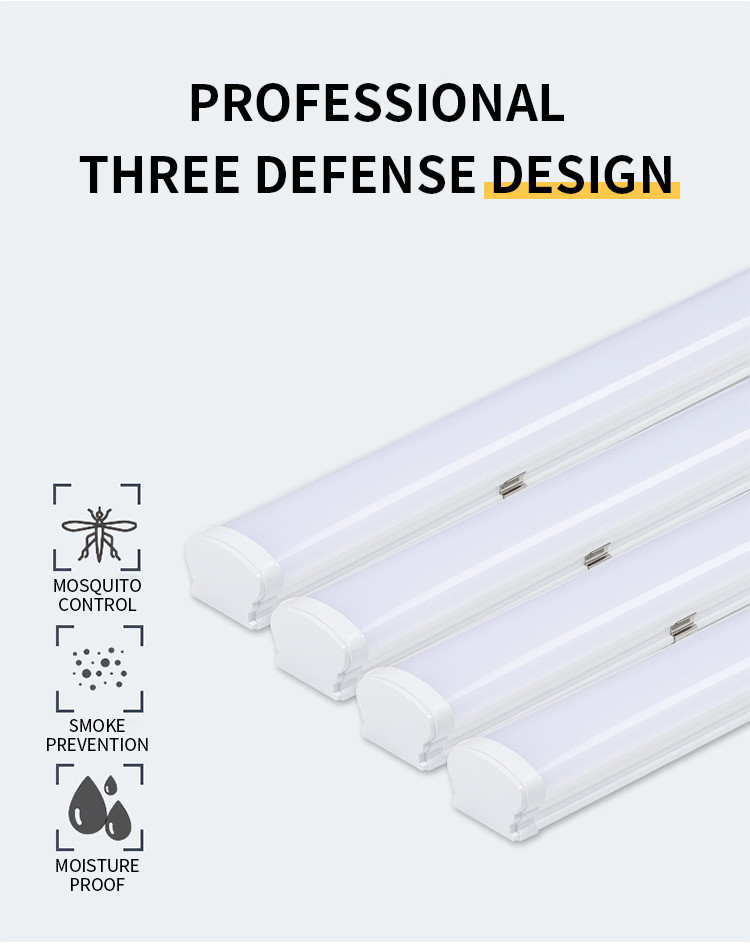LED outdoor waterproof purification lamp, dustproof home decoration lighting and other lamp tubes