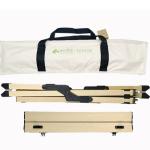 Aluminum Alloy Roll Up Camping Table / Eggroll Table 36 Inches X 36 Inches X 30