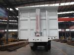 100 Tons Double Axles U Shaped End Rear Tipper Dumper Semi Truck Trailer for in