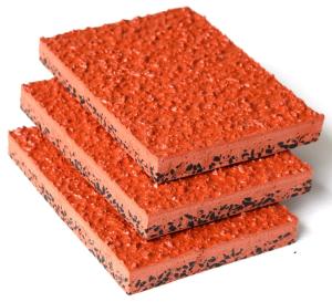 China Weather Sports Flooring Outdoor multicolor track flooring material factory
