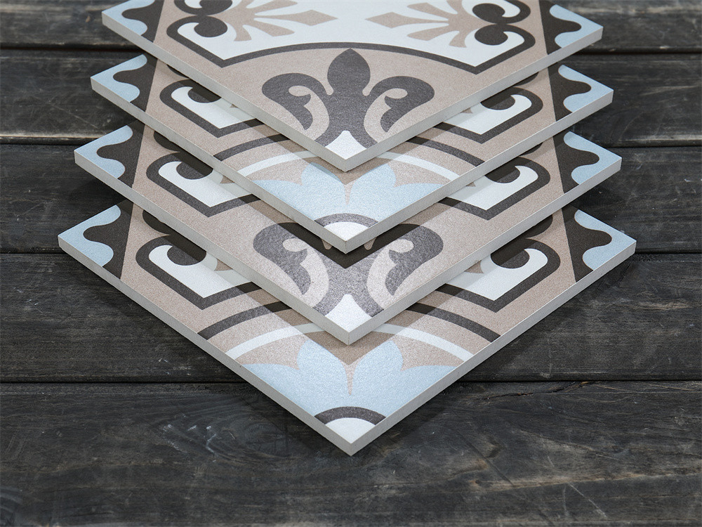 Antibacterial Ceramic Rustic Tiles For Kitchen And Non-Slip 200x200mm Wall Tile For Bathroom