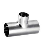 Straight Reducing Tee Sanitary Pipe Fittings And Valves ASME BPE Standard