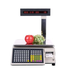 China 15kg 30kg Electronic Scale Parts Receipt And Label Printing RJ45 Port RS232 Port factory